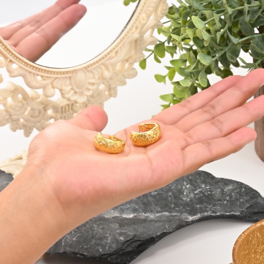 starlit hoop earrings for women