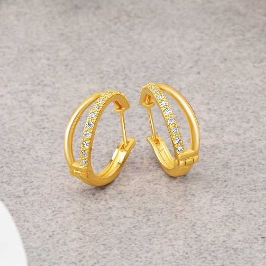 Open Hoop Earrings