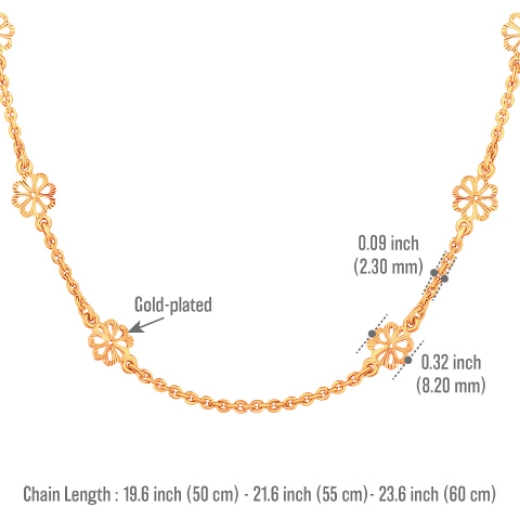 flower chain measurement 50-60cm