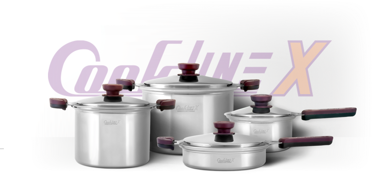 Cookline X Premium Kitchen Cookware
                    Combo