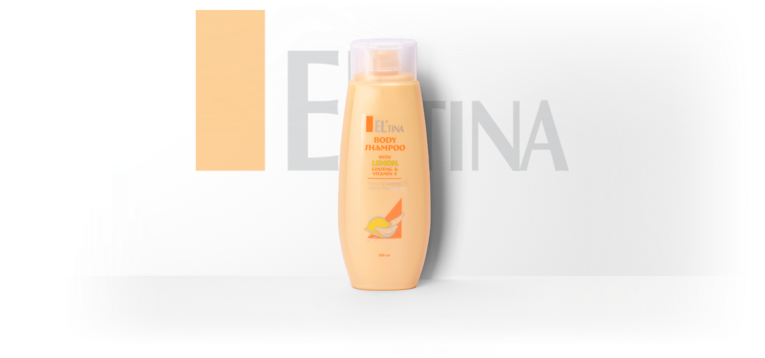 Eltina Body Shampoo with Lemon, Ginseng &
                    Vitamin E