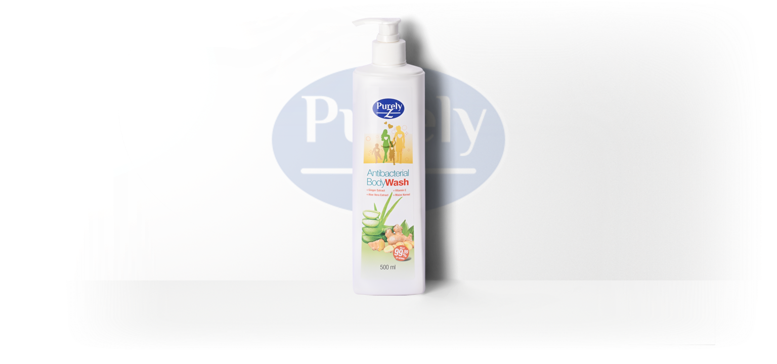 PurelyZ Antibacterial Body Wash