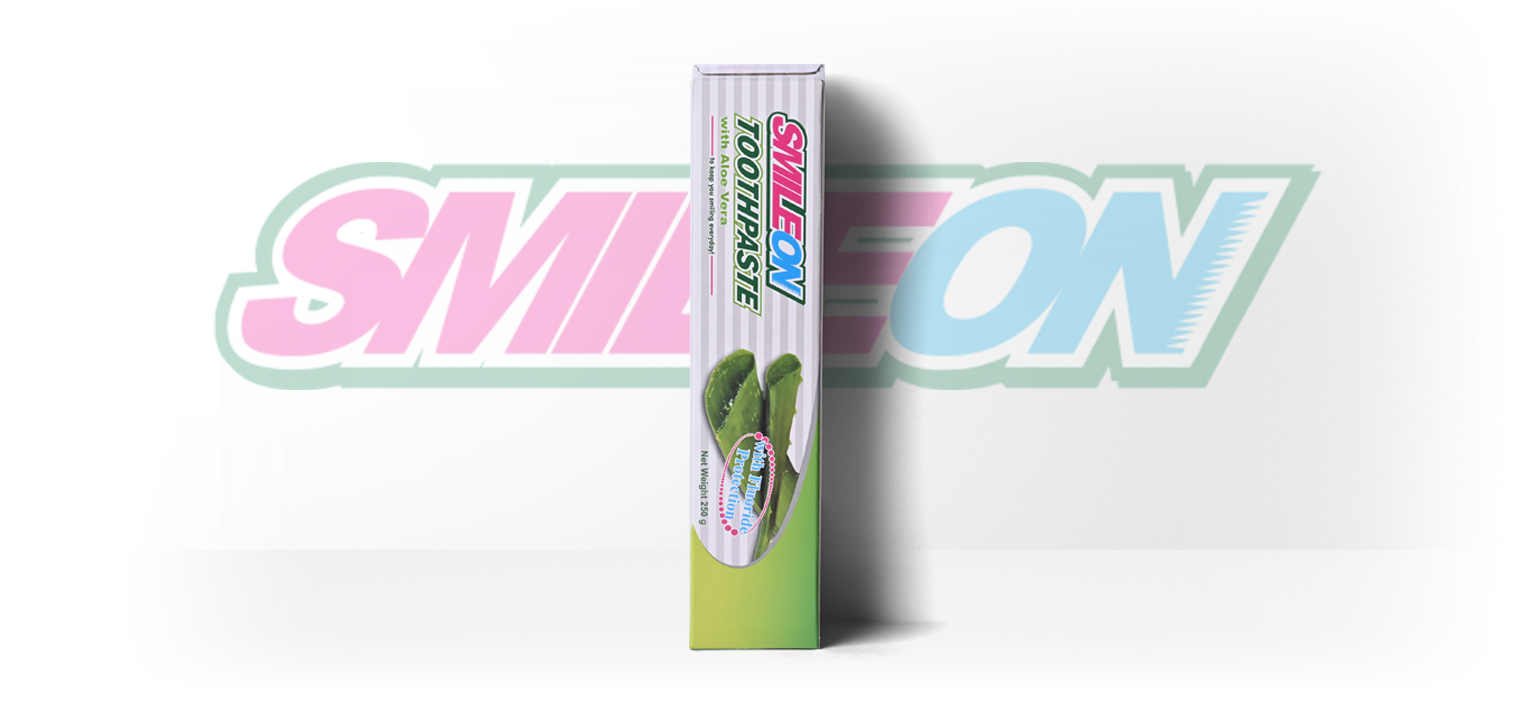Smile On Toothpaste with Aloe Vera