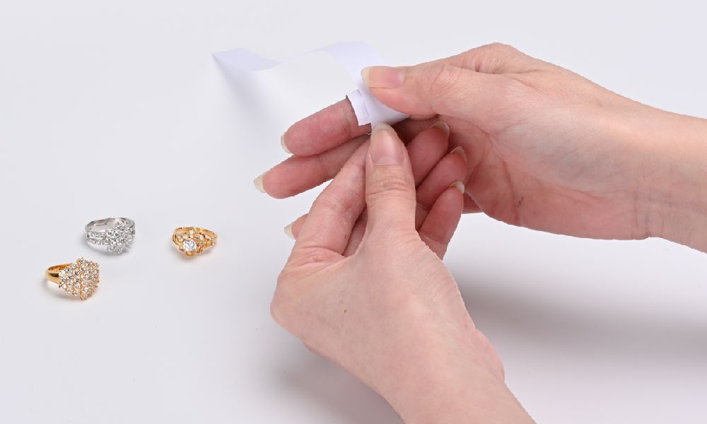 Measure Ring Siza Diy Way Paper